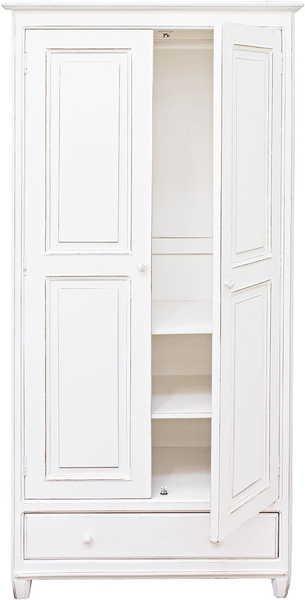 mutoni Armoire 2 portes 3 tiroirs Colette  