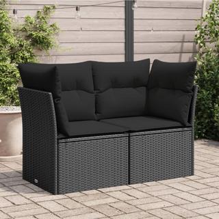 VidaXL Canapé de jardin rotin synthétique  