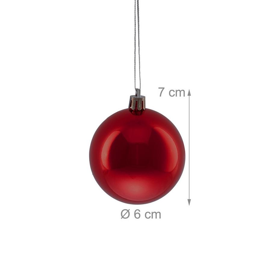 Northix Palline per albero di Natale, set da 100  