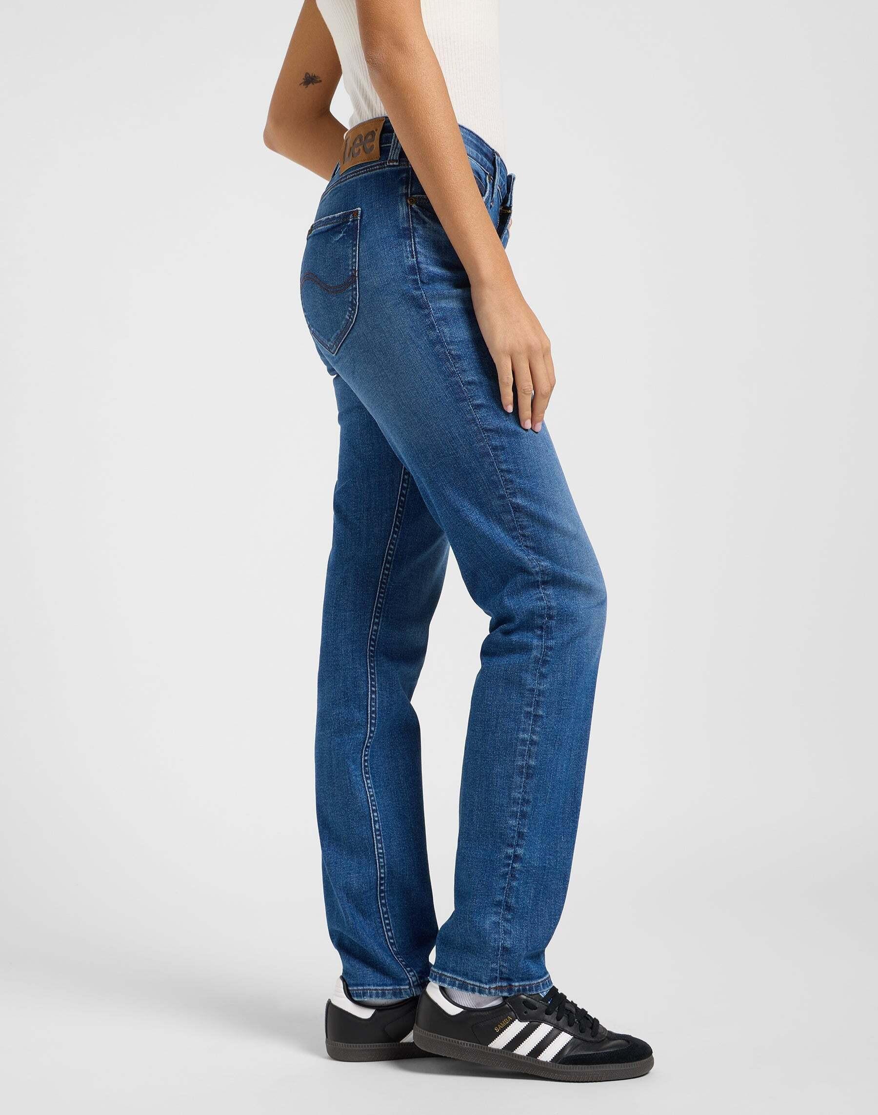 Lee Marion Straight Jeans Hyper Mid  