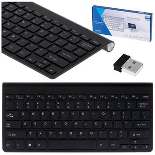 Pricenet  Clavier sans fil Smart TV noir 