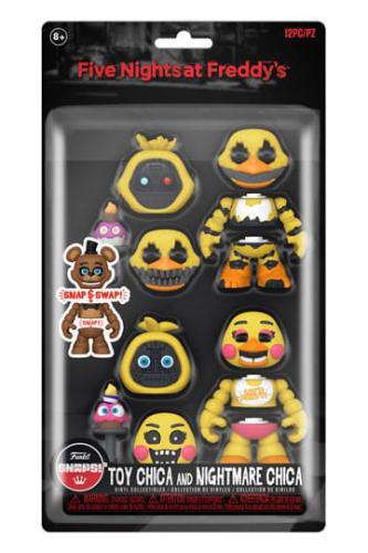 Funko  AF Funko FNAF Snap: Nightmare & Toy Chica 9cm 