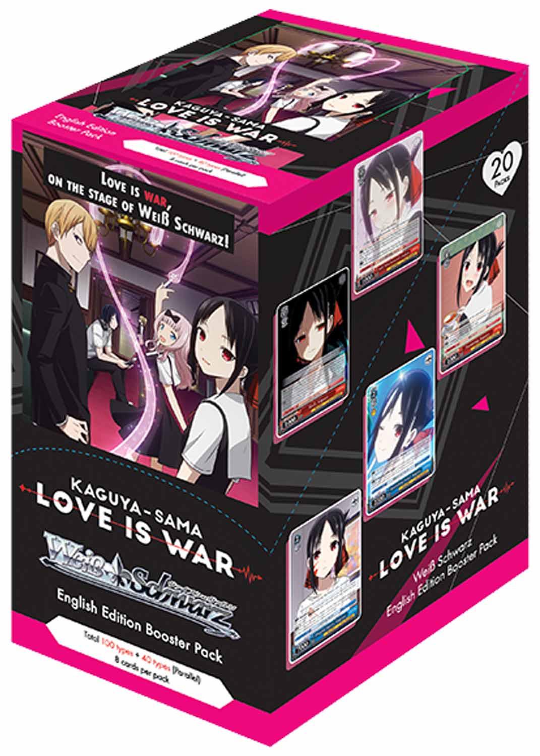 Bushiroad  Kaguya-sama Love is War Booster Display - Weiss Schwarz TCG - EN 