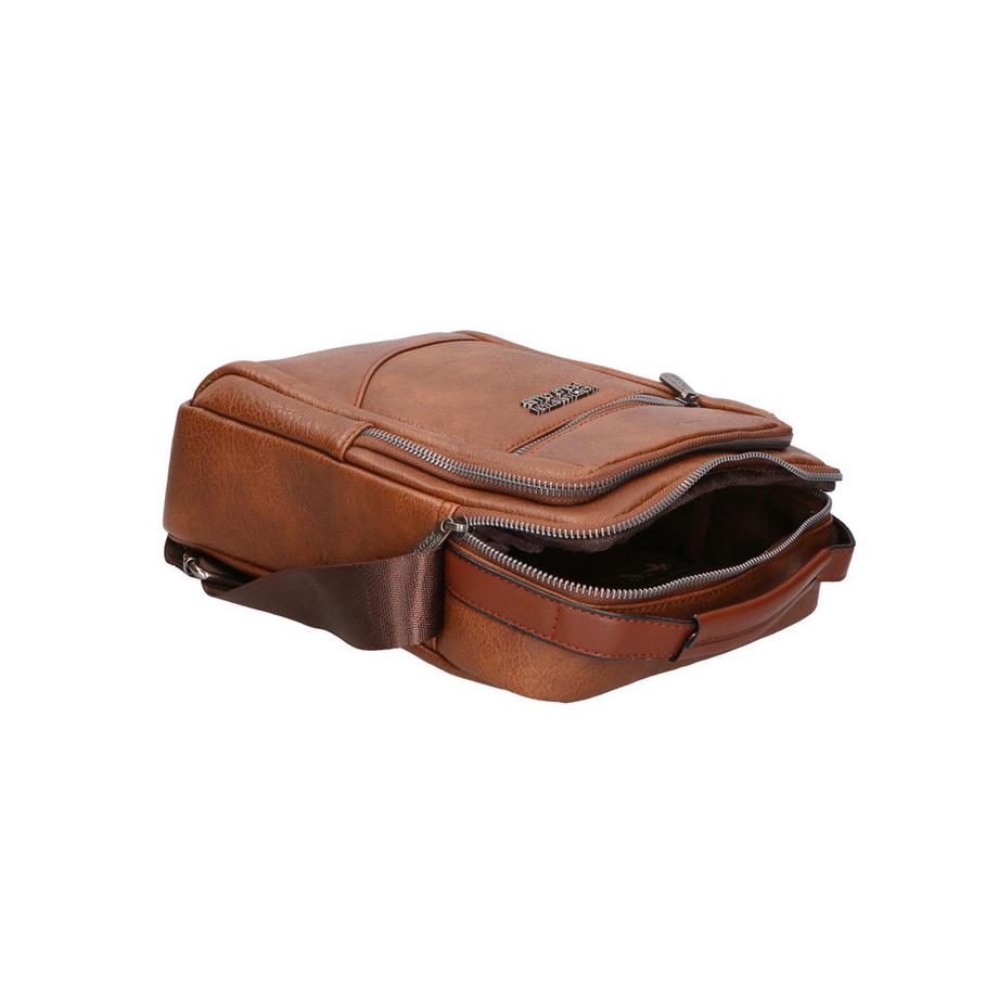 Northampton Polo Club Sac Bandoulière Messenger en Cuir PU à Compartiment Unique  