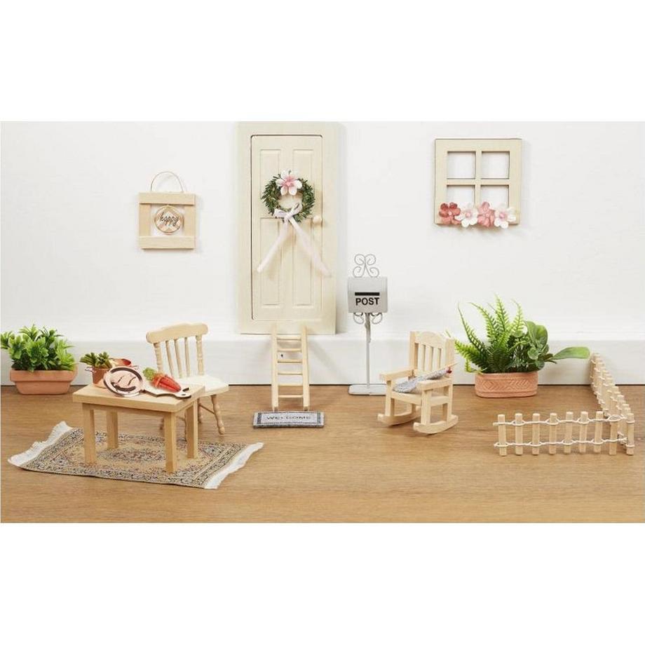 HOBBYFUN  Mini-Utensilien Blüten aus Maulbeerpapier 