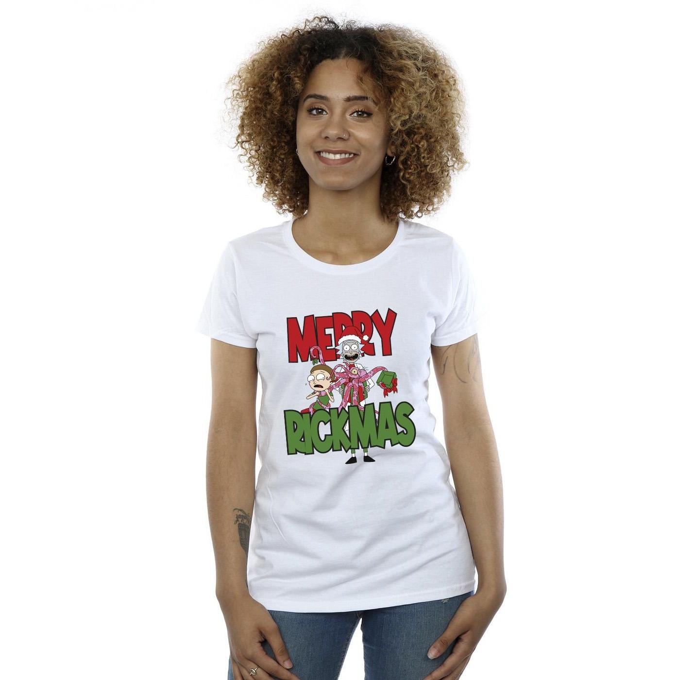 Rick And Morty  Merry Rickmas TShirt 