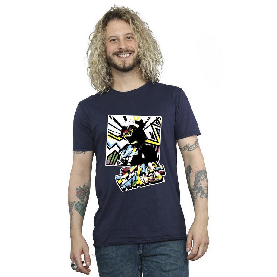 STAR WARS T-Shirt Grafico Darth Vader Pop Art  