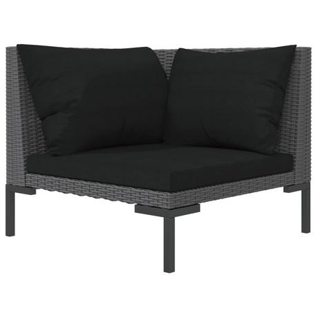 VidaXL Gartensofa poly-rattan  