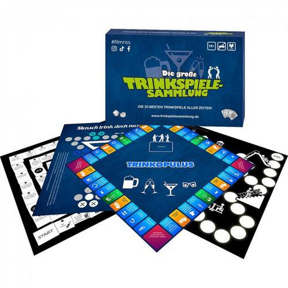 Die grosse Trinkspielesammlung mit 20 Spielen