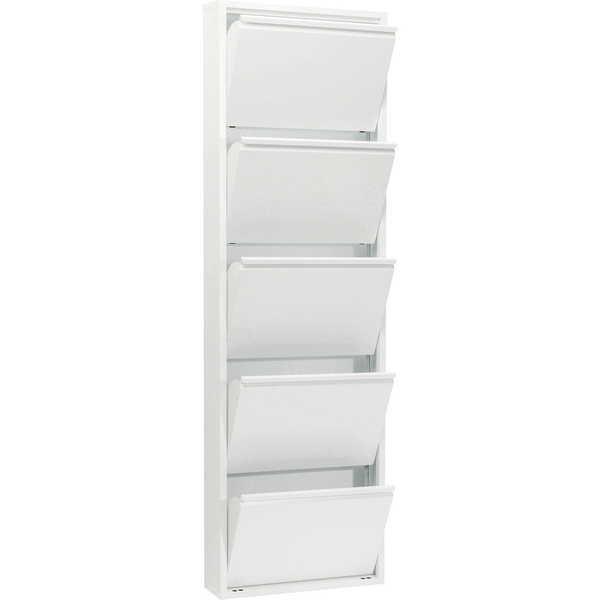 KARE Design Benne à chaussures Caruso 5 blanc  