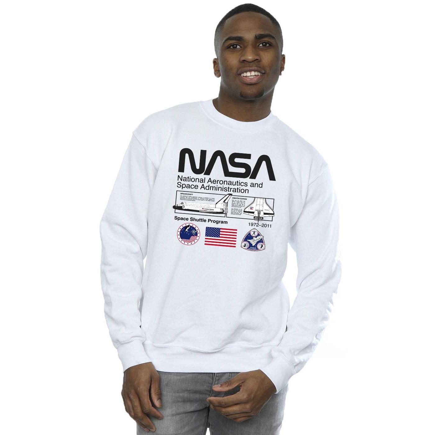 Nasa Space Admin Bedrucktes Sweatshirt  