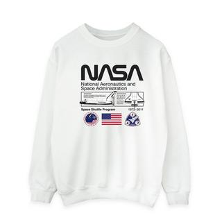 Nasa Space Admin Bedrucktes Sweatshirt  