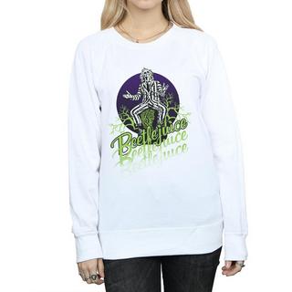 Beetlejuice Felpa Stampa Grafica  