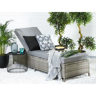 Beliani Liege aus PE Rattan Boho TURIN  