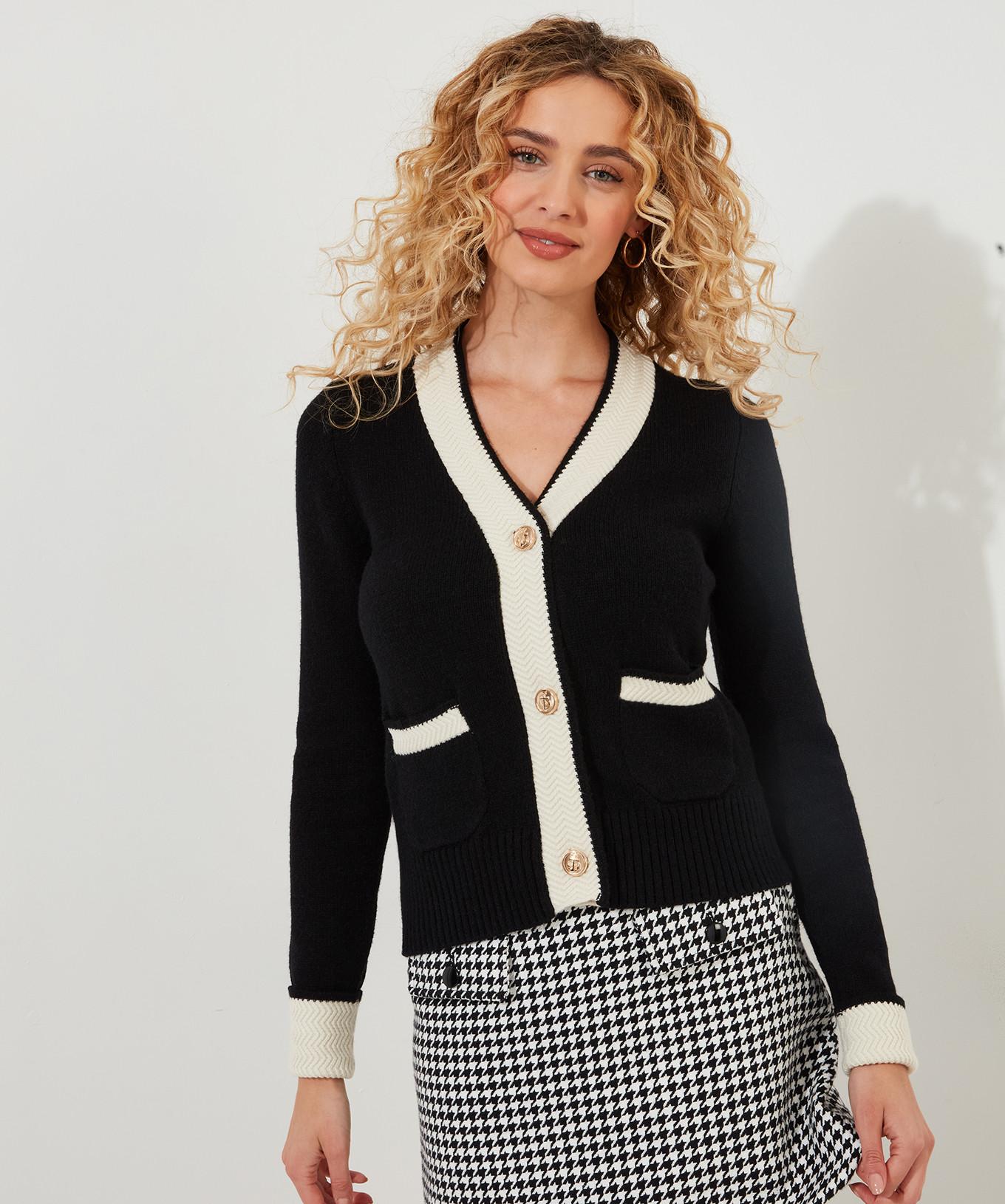 Joe Browns  Monochromer Cardigan mit Taschenfront 