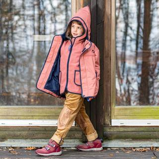 Finkid  TUULIS EKO Kinder Outdoorparka beet redfox 