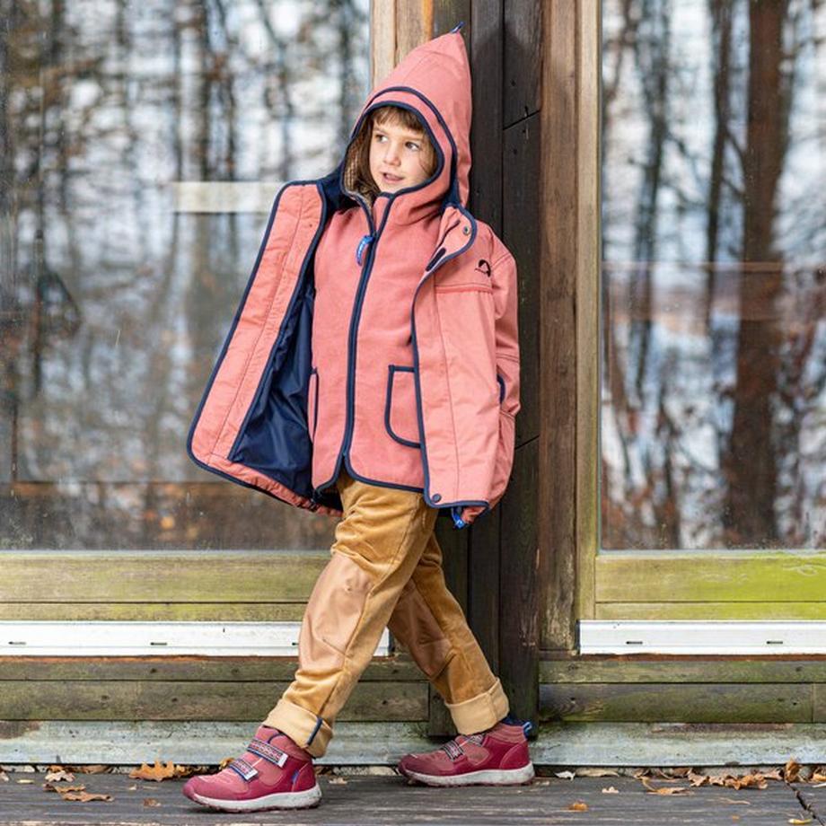 Finkid  TUULIS EKO Kinder Outdoorparka beet red/fox 