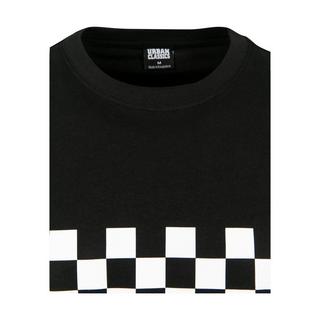 URBAN CLASSICS Check Panel T-Shirt  