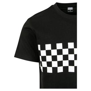 URBAN CLASSICS Check Panel T-Shirt  