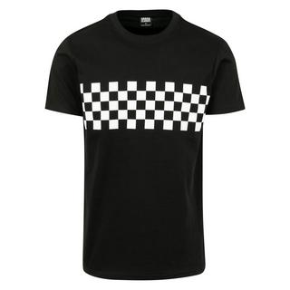 URBAN CLASSICS Check Panel T-Shirt  