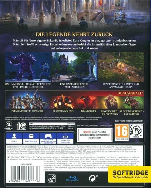Koch Media  King's Bounty II Day One Edition Tag Eins PlayStation 4 