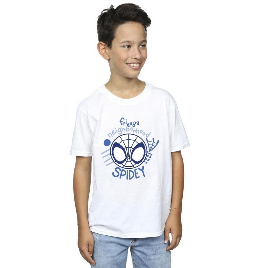 MARVEL  T-ShirtSpidey And His Amazing Friends Neighbourhood 