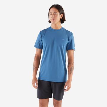 T-shirt manches courtes - Kiprun Run 500 Men's Breathable Running T-shirt - Blue