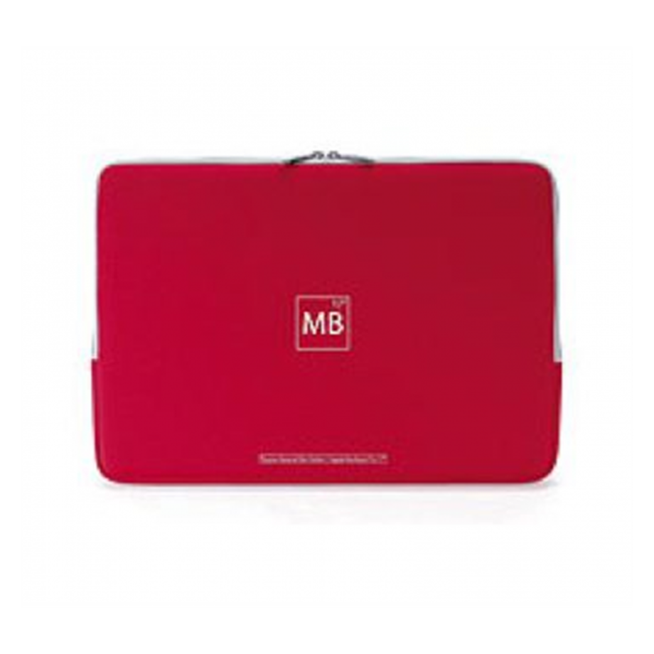 TUCANO  Second Skin 17" MacPro Red 43,2 cm (17") Custodia a tasca Rosso 