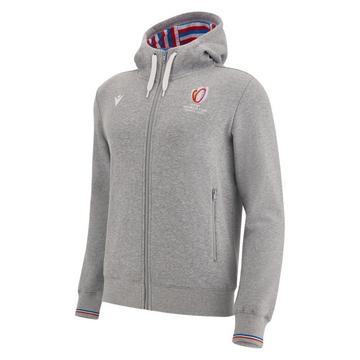 sweatshirt à capuche zippé rwc france 2023