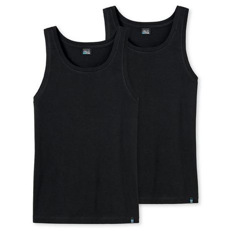 Schiesser Long Life Cotton Lot de 2 Débardeurs  