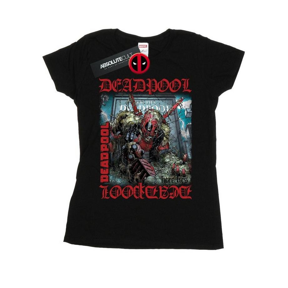 MARVEL Deadpool Here Lies T-Shirt  
