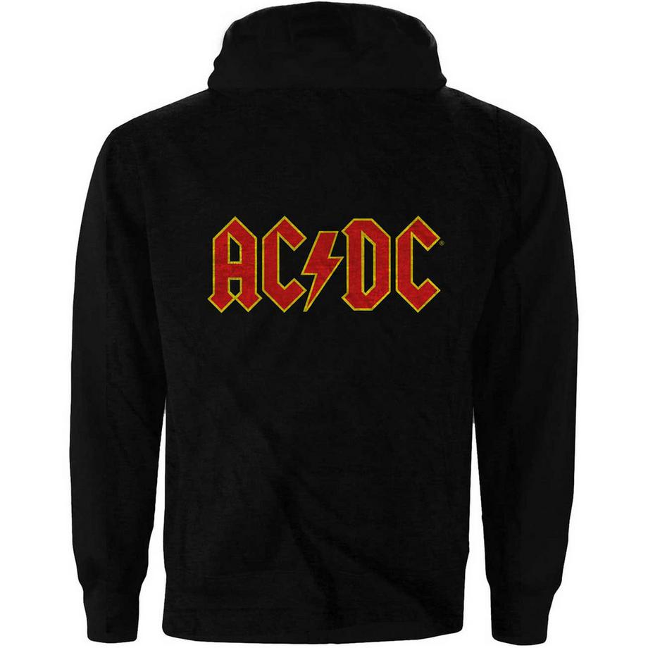 AC/DC ACDC Full Zip Logo Hoodie  