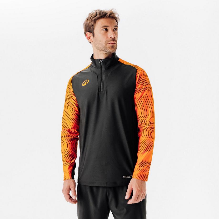 Fussball-Sweatshirt 1/2 Zip Viralto Wavy Club