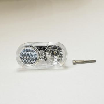 Éclairage vélo avant avec batterie déportée