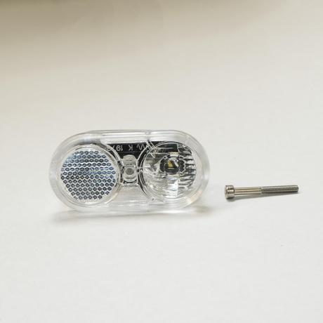 BTWIN  Éclairage vélo avant avec batterie déportée 