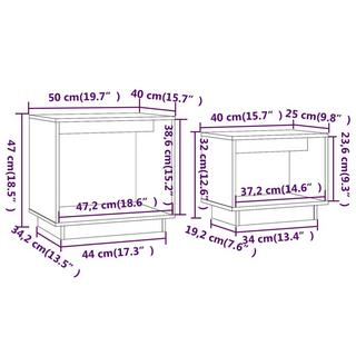 VidaXL Couchtisch holz  