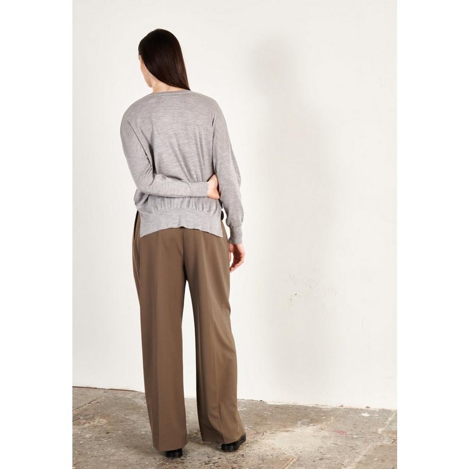 Studio Cashmere8 Pullover Oversize Scollo a V  