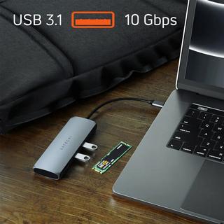 SATECHI  Hub USB C Satechi SSD, USB C et 2 USB 