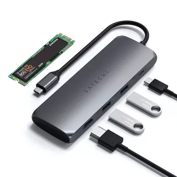 Hub USB-C SSD, USB-C, 2 USB Satechi