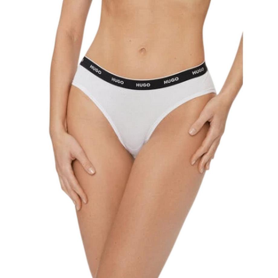 HUGO Culotte taille moyenne avec motif logo  