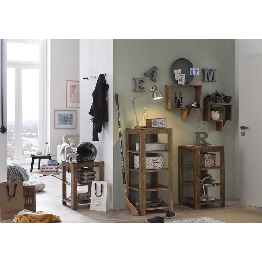 mutoni Standregal Cliser Mangoholz natur 60  