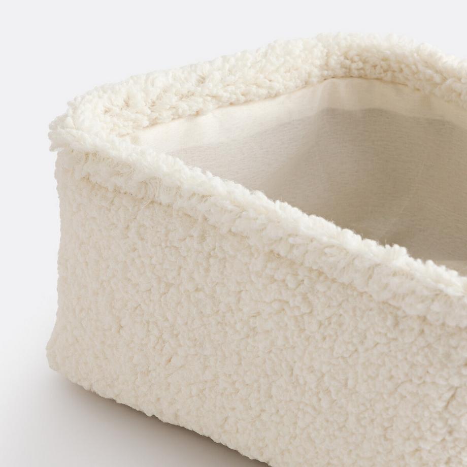 La Redoute Intérieurs Set BOKLIO aus 3 ineinander stapelbaren Körben aus Bouclé  