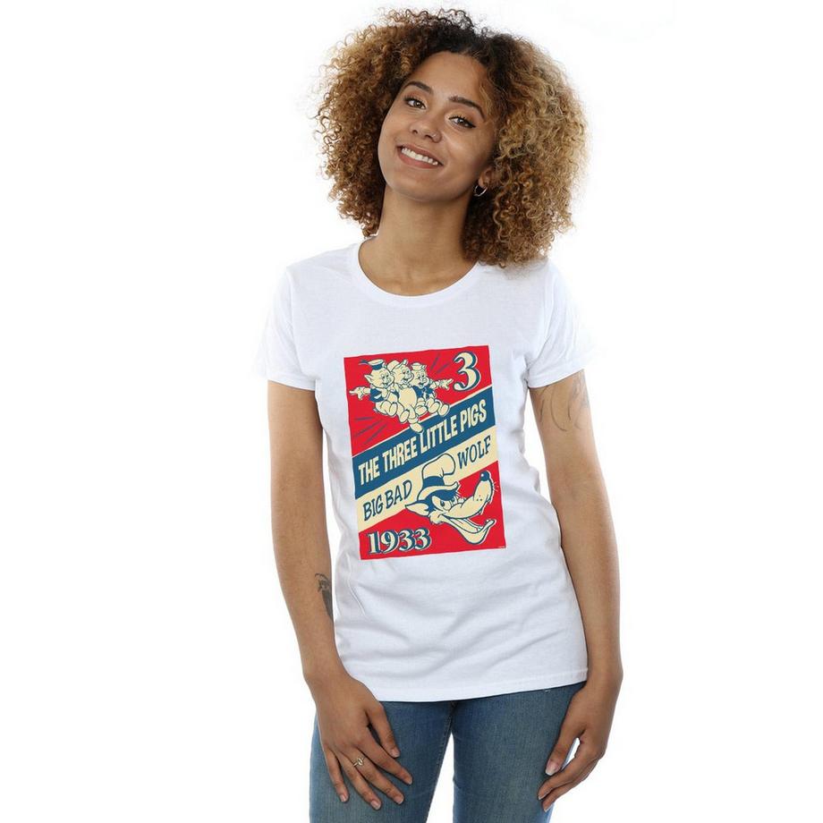 Disney The Big Bad Wolf T-Shirt Imprimé  