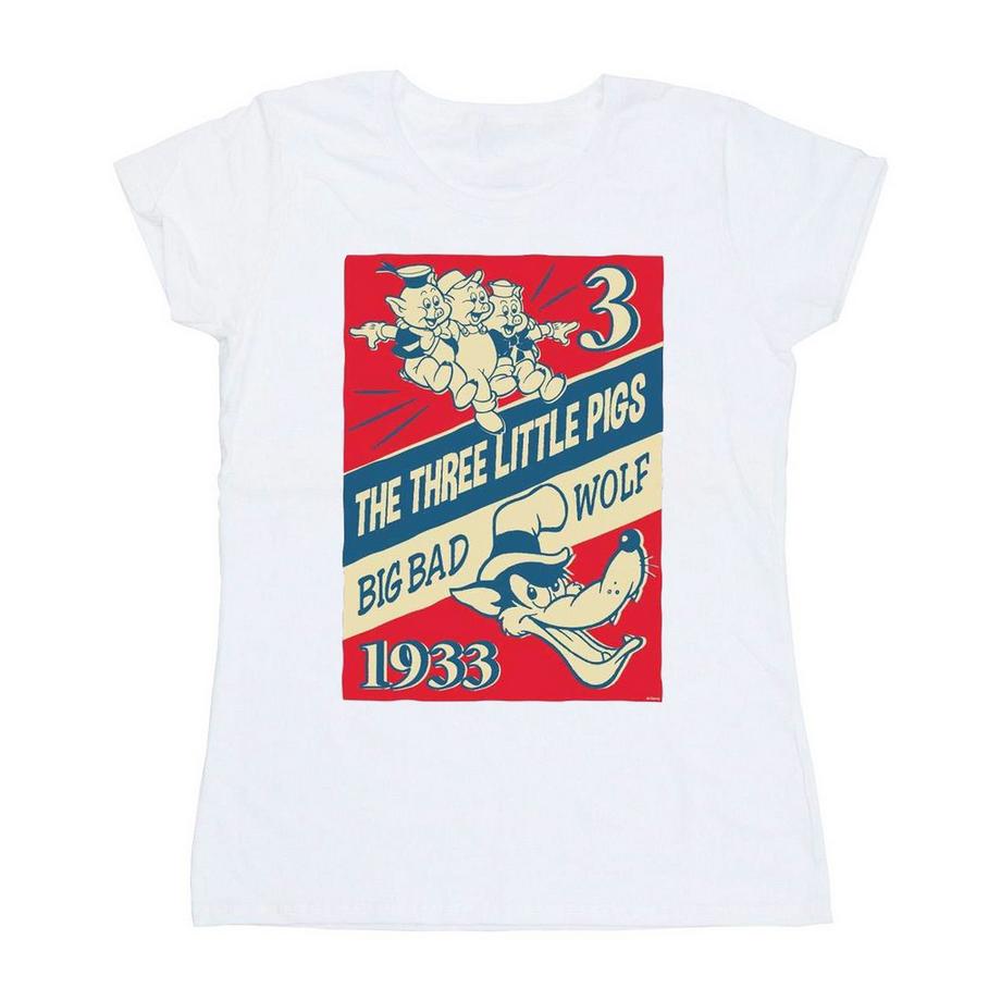 Disney The Big Bad Wolf T-Shirt Imprimé  