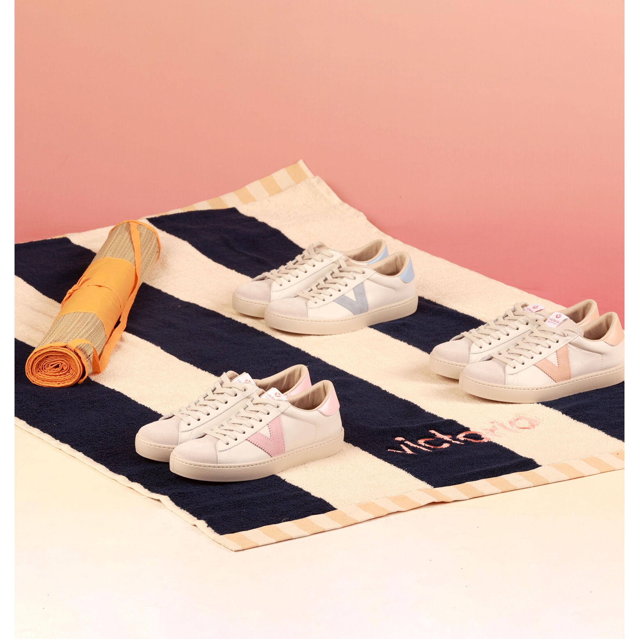 Victoria  sneakers aus berlin leder und spaltleder 