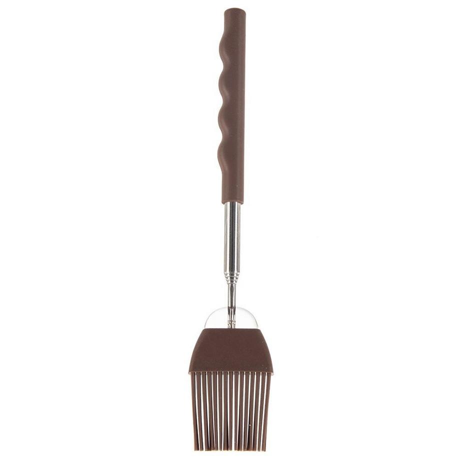 Orion  Brosse de cuisine avec manche télescopique pour griller et pâtisserie 