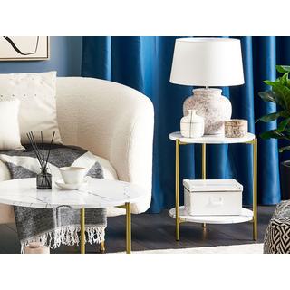 Beliani Tavolino en Fibra a media densità (MDF) Moderno REVA  