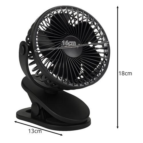 Ruhhy Ventilatore cordless nero Ruhhy 25567  