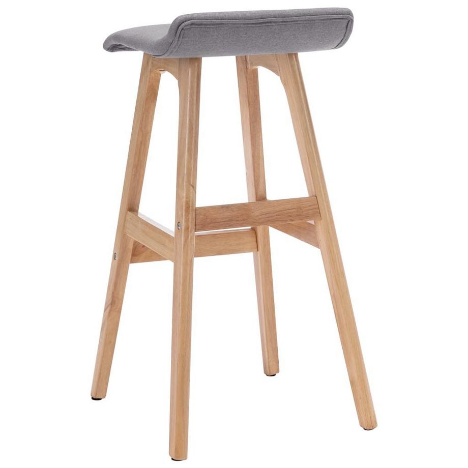 VidaXL Chaise de bar tissu  
