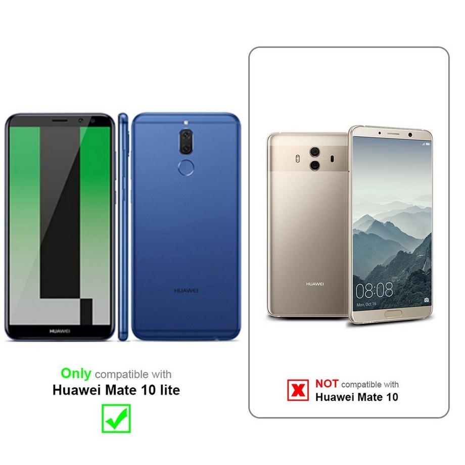 Cadorabo  Hülle für Huawei MATE 10 LITE / NOVA 2i Standfunktion, Kartenfach 